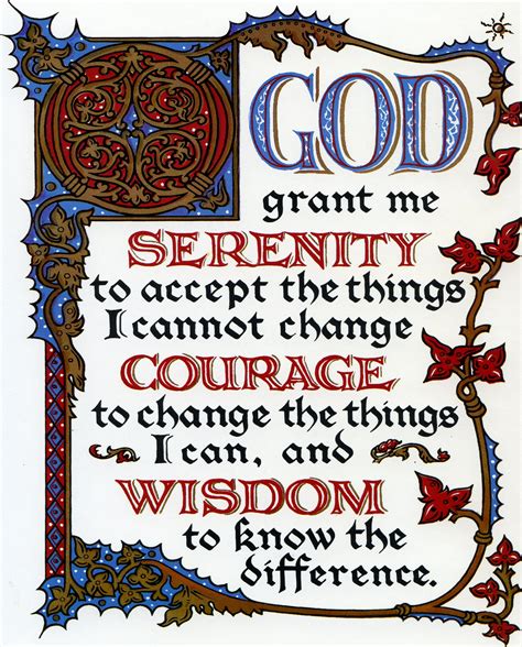 Serenity Prayer Catholic Prints Pictures Catholic Pictures