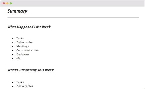 The Interesting Project Status Report Template And Status Report