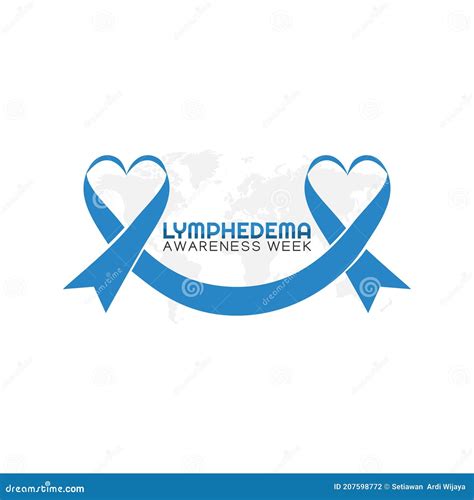 Vector Graphic Of Lymphedema Awareness Week Good For Lymphedema