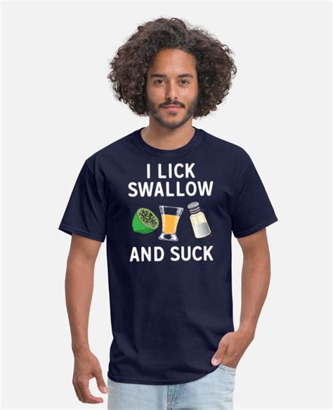 Lick Swallow And Suck Mens T Shirt Spreadshirt