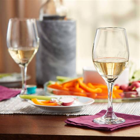 Libbey Basics White Wine Glasses 11 Ounce Set Of 4 Libbey Shop