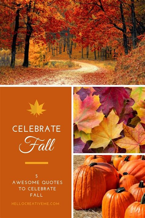 5 Awesome Quotes To Celebrate Fall Hello Creative Me