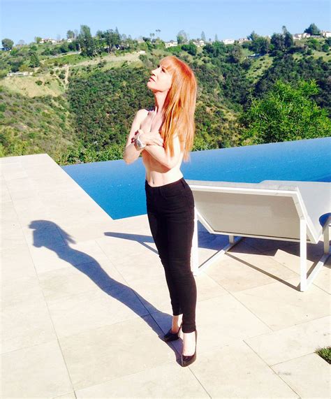 Kathy Griffin Goes Topless In Poolside Photo Wears Louboutins