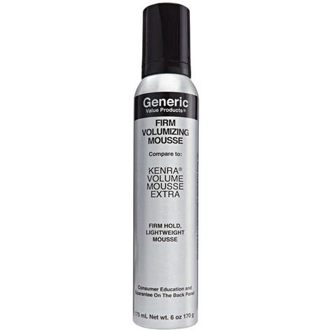 Brooke says it depends on the mousse, lightweight, airy mousse or foam is great for wavy hair. GVP Firm Volumizing Mousse Compare to Kenra Extra ...