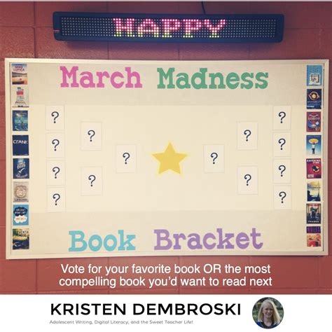 Language Arts | March madness books, March madness reading challenge, March madness