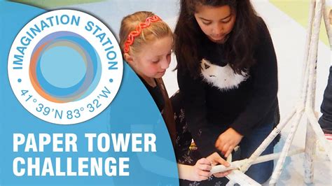 Build The Tallest Paper Tower Challenge Best Design Idea