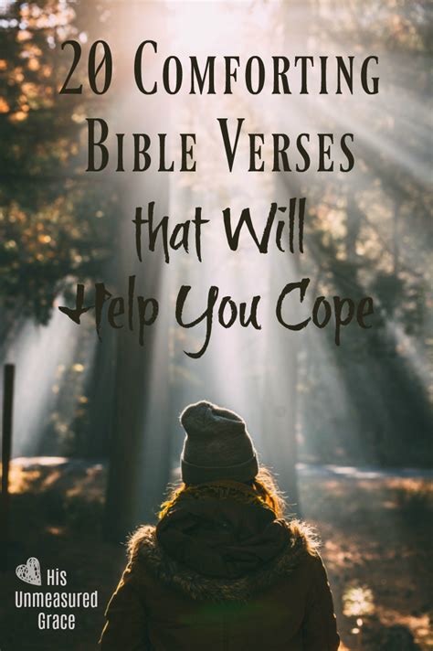 20 bible verses on comfort that will help you cope his unmeasured grace bible verses