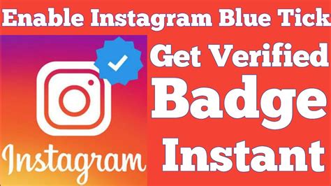 How To Get Instagram Verified Badgeblue Tick Enable Youtube