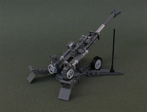 Lego Moc M777a2 Towed Howitzer By Legosim Rebrickable Build With Lego