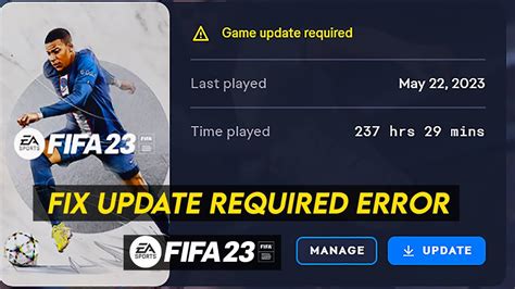 How To Fix Fifa Update Required Loop Fix Update Required Error Fix Failure During Update