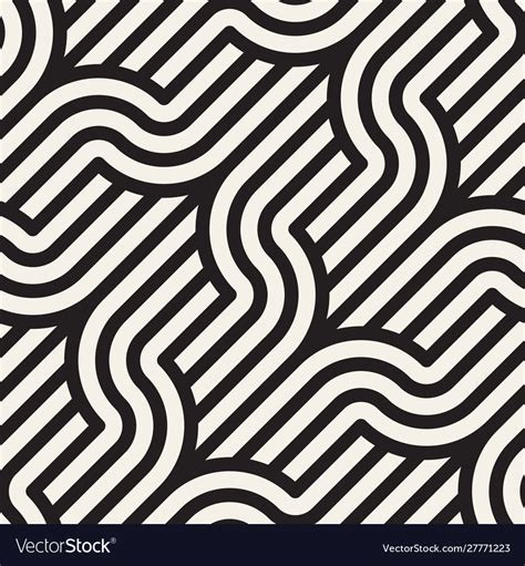 Seamless Pattern Modern Stylish Abstract Texture Vector Image