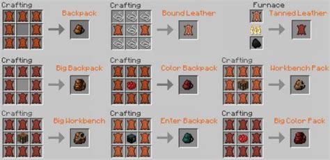 Descargar Backpacks Mod Para Minecraft