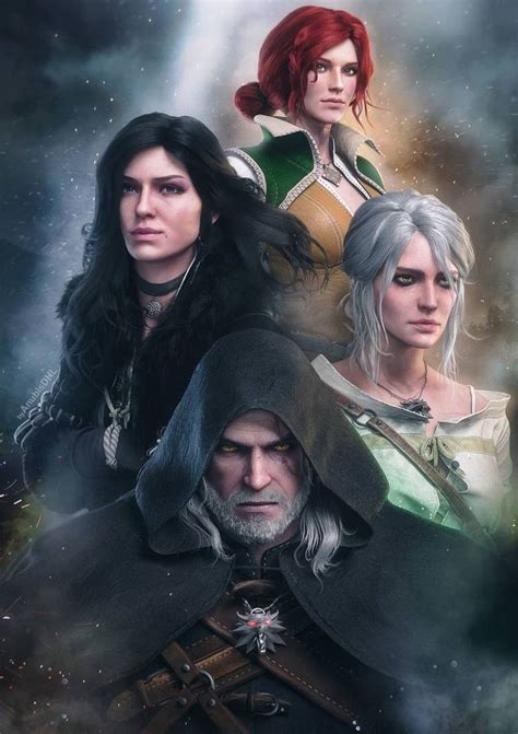 The Witcher By AnubisDHL On DeviantArt The Witcher The Witcher Books