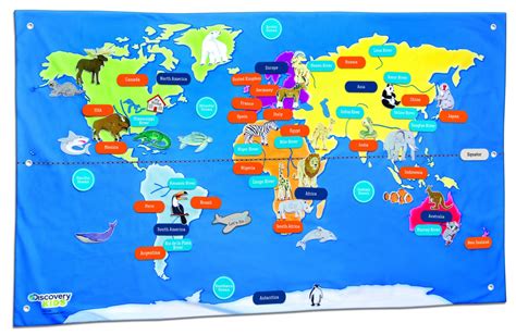Printable World Map For Kids Incheonfair Throughout F