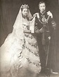 Wedding of Queen Victoria and Prince Albert, who had an idyllic ...