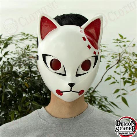 Tanjiro Mask Demon Slayer Tanjiro Fox Mask Demon Slayer Merch Store