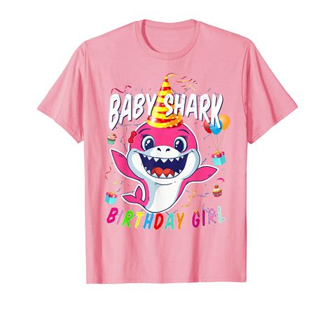 Birthday Girl Baby Shark T Shirt Anz Anztshirt