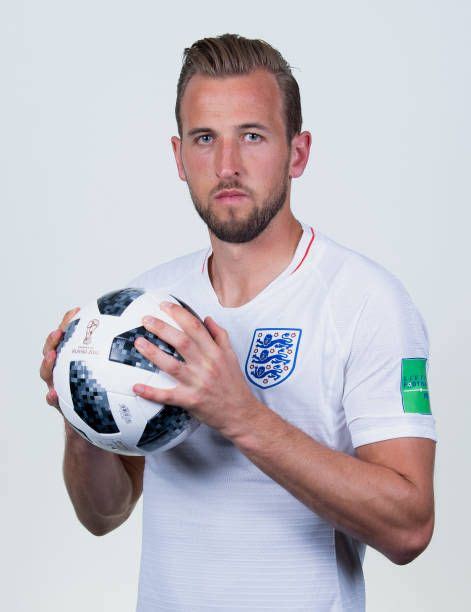 Harry Kane Of England Poses For A Portrait During The Official Fifa World Cup Portrait