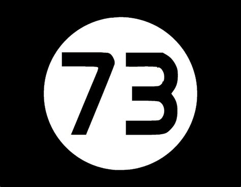 Number 73 Vinyl Window Decal Pick Your Size And Color