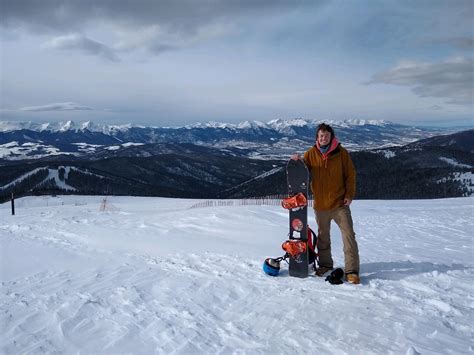 Graduated College And Hiked Up Bergmans Bowl At Keystone Rsnowboarding