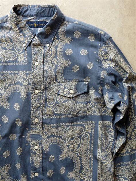 Ralph Lauren Bd Paisley Shirt Bristy