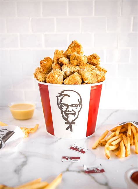 The imposter burger came, it saw, it conquered, and now the fast food restaurant has announced it will be a permanent. Vegan KFC Popcorn "Chicken" | Recipe | Vegan kfc, Popcorn ...