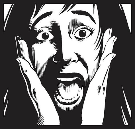 2700 Horror Woman Screaming Illustrations Royalty Free Vector