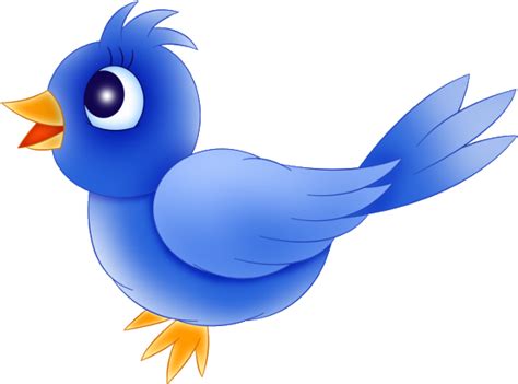 Blue Bird Cartoon Images Cartoon Baby Blue Bird Clipart Large Size