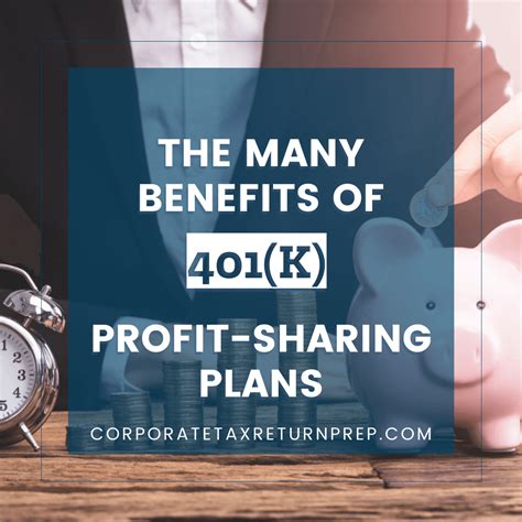 The Many Benefits Of 401k Profit Sharing Plans Corporate Tax Return