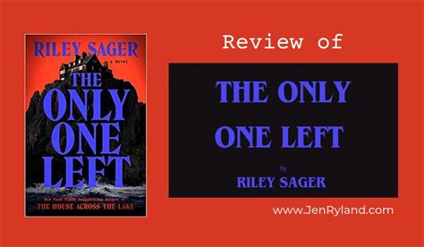 Review Of The Only One Left Jen Ryland Reviews