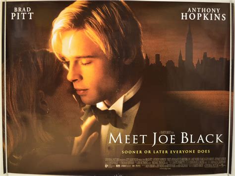 Meet Joe Black Original Cinema Movie Poster From
