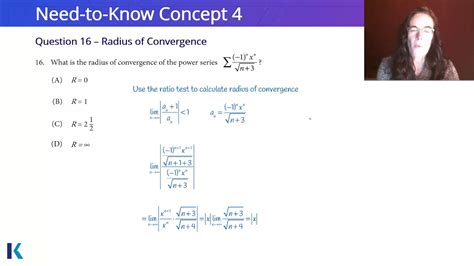 Ap Calculus Bc Practice Question Kaplan Sat And Act Prep Youtube