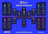 Match schedule for Rugby World Cup 2023 - Asia Rugby