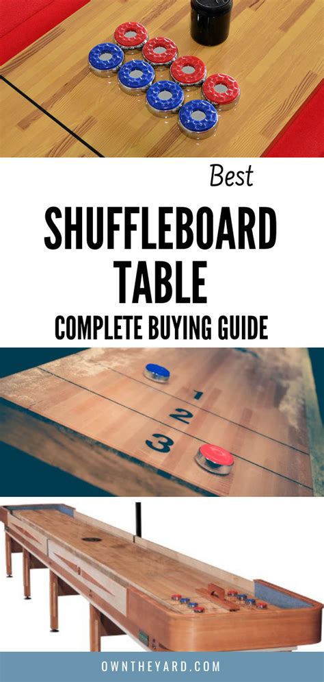 The Best Shuffleboard Table For Your Home Or Game Room Reviews And