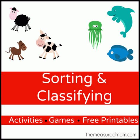 Shop children's activity books at walmart.com and save. Sorting & Classifying - The Measured Mom