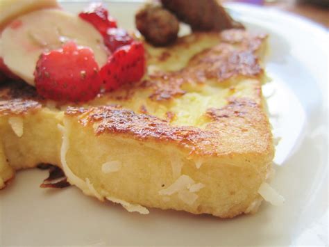Sisters Sweet Tooth Coconut Crusted French Toast