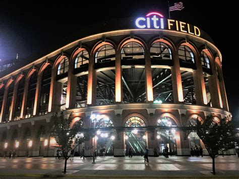 Citi Field Stadium Mets Night Game Free Stock Photo Public Domain