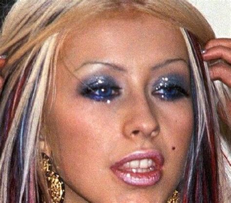 y2k daily 🍒 on instagram “some of christina aguilera s most memorable eye makeup looks in the