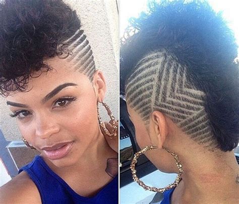 Long hairstyle bun hairstyle black women popular idea braided. 50 Mohawk Hairstyles for Black Women | StayGlam