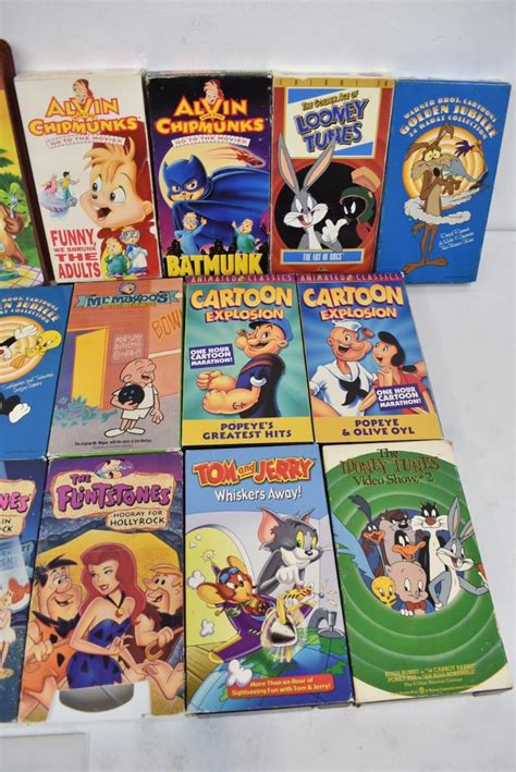 50 Classic Cartoons Vhs