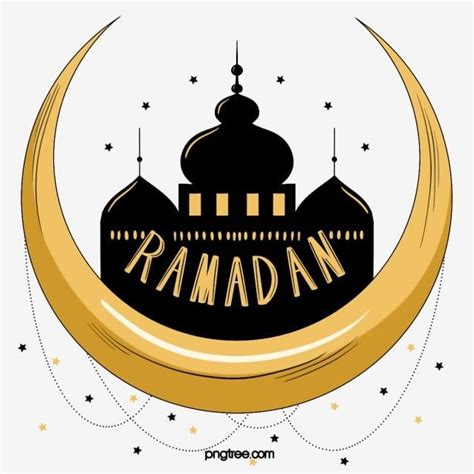 Ramadanhand Paintedcartoonstarslightlanternmoonlovelycolor