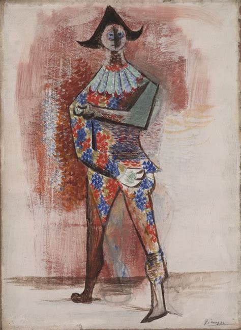 Harlequin The Art Institute Of Chicago Pablo Picasso Art Pablo