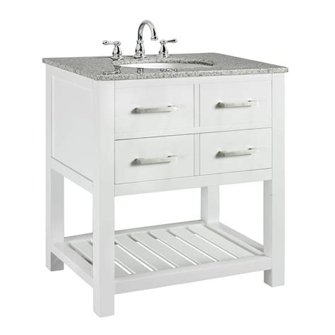 There are lots of different approaches to customize the bathroom cabinets in your house from constructed in vanities to linen closets. Home Decorators Collection Fraser 31 in. W x 21-1/2 in. D ...