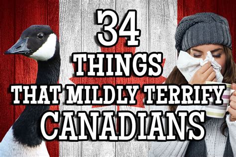 34 Things That Scare The Absolute Shit Out Of Canadians Canadian