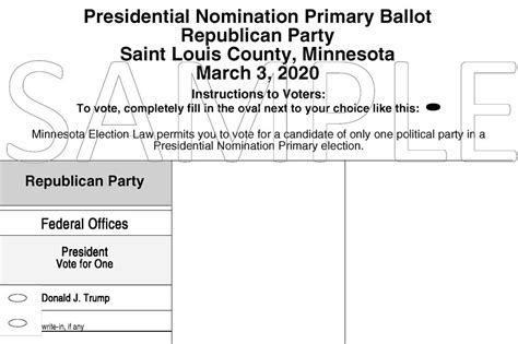 view your sample ballot for the 2020 primary election on