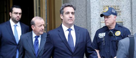 Cohen Cooperating Report Claims Trump Fixer Flips As Defense Lawyers