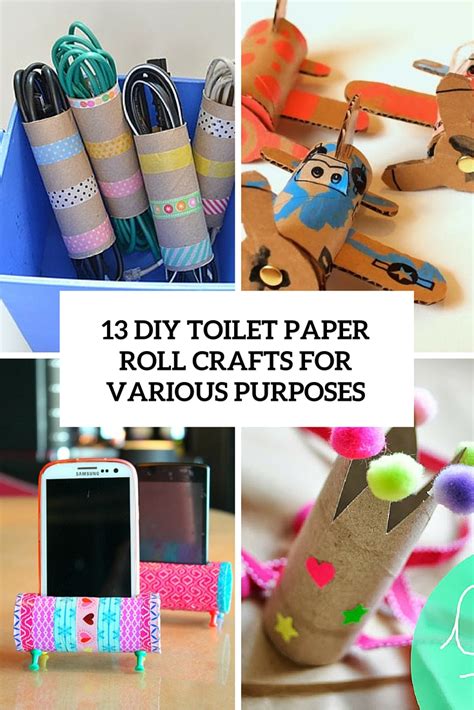 13 Diy Toilet Paper Roll Crafts For Various Purposes