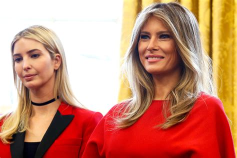 Ivanka And Melania Trump Cant Stop Wearing The Same Color Pink