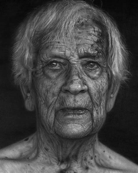 Amazingly Realistic Line Drawings Of Human Faces