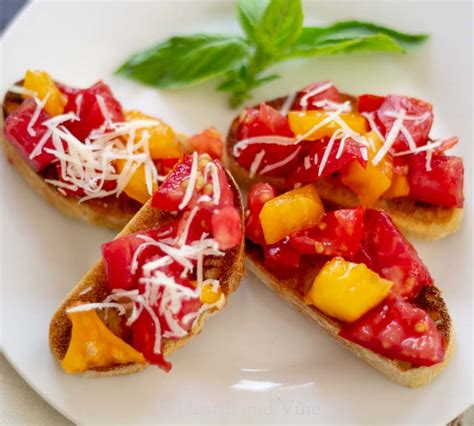 Summer Tomato Bruschetta The Perfect Use For Your Garden Harvest